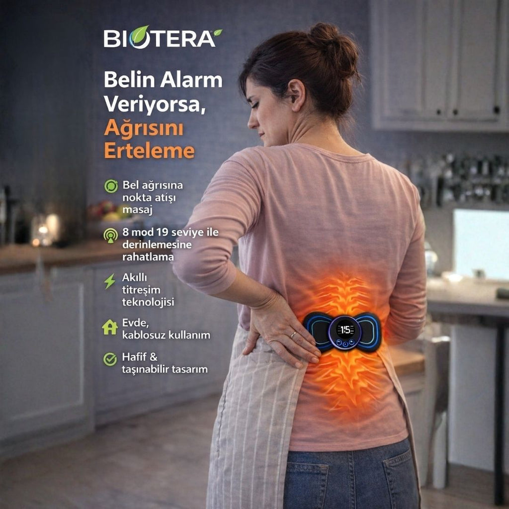 Biotera - Ağrı Giderici EMS Masaj Aleti